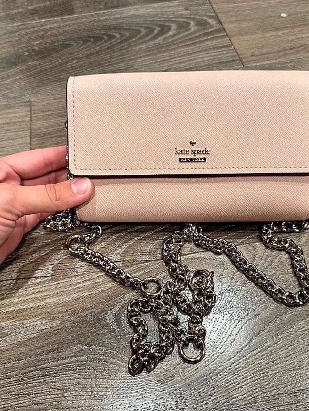Kate Spade Chain Crossbody in Pink
